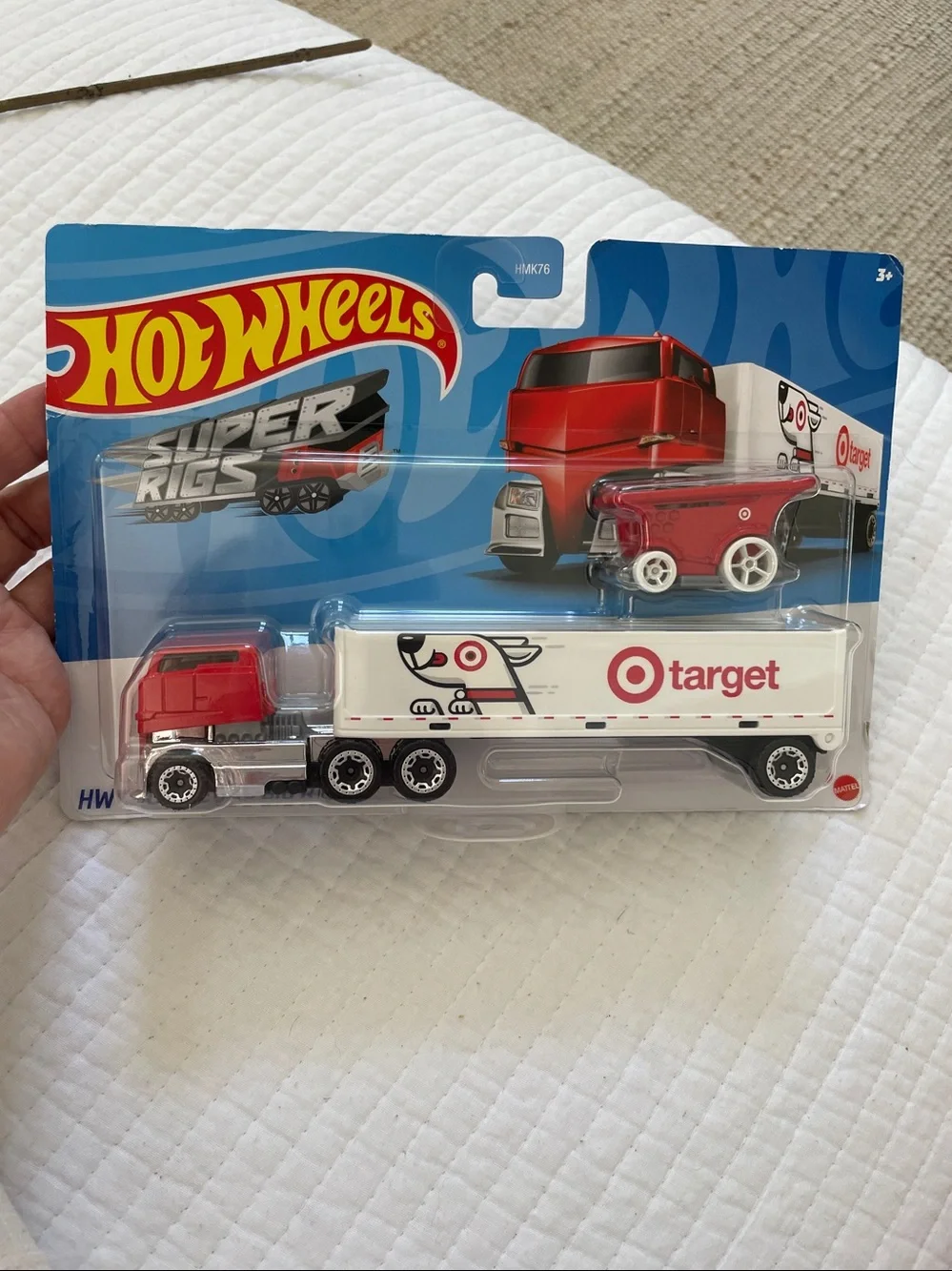Target Bullseye's Big Rig Truck and Trailer - Red & White